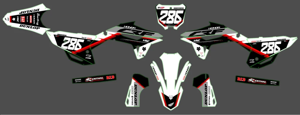 Okleina motocyklowa HONDA - HON-239