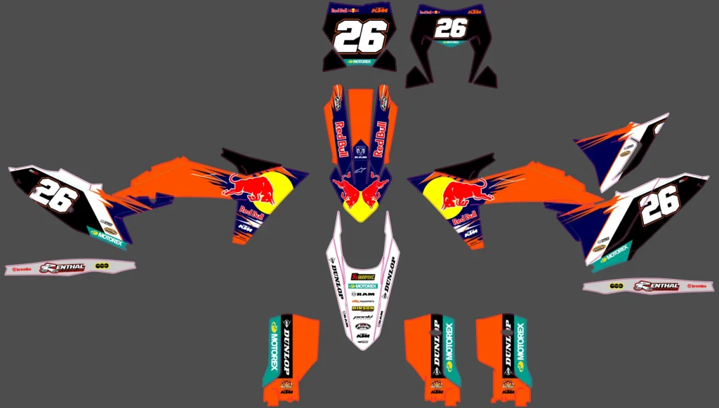Okleina motocyklowa KTM - KTM-979