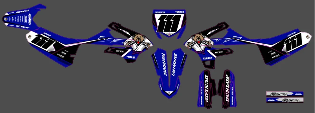 Okleina motocyklowa YAMAHA - YAM-349