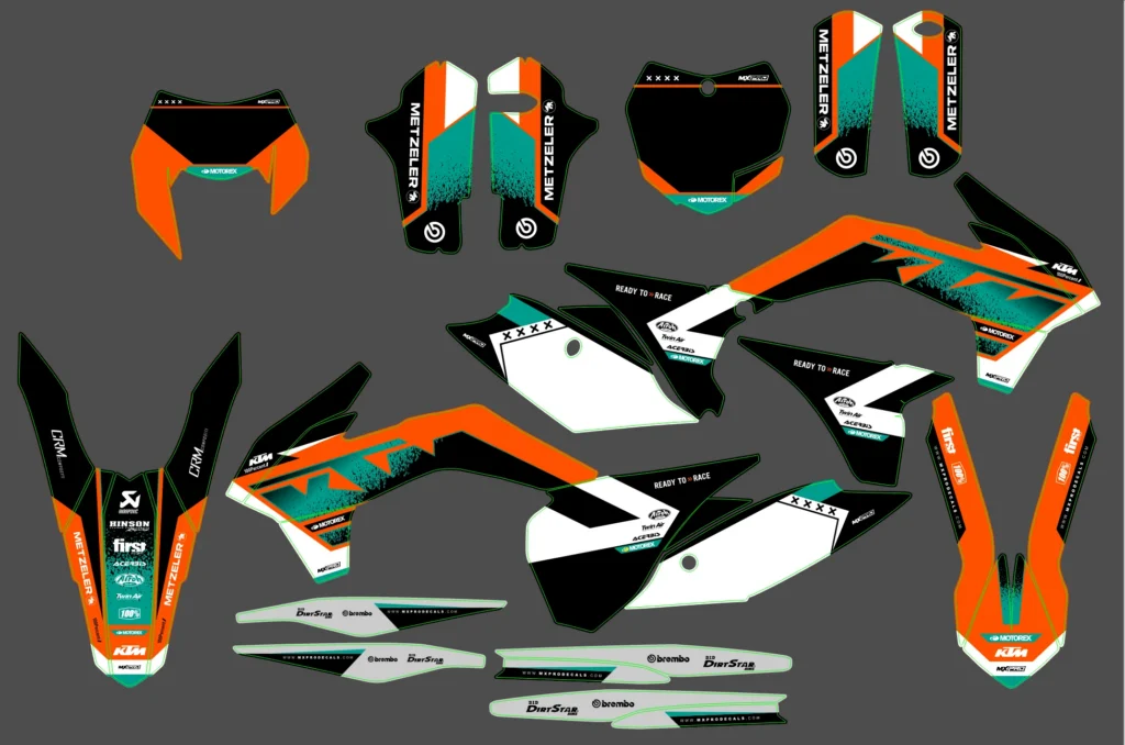 Okleina motocyklowa KTM - KTM-1057