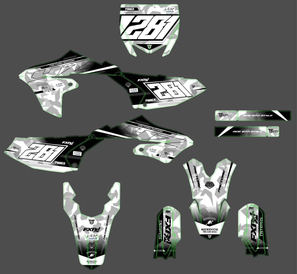 Okleina motocyklowa YAMAHA - YAM-353