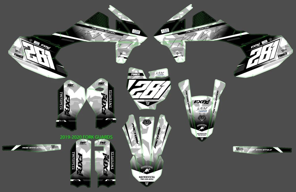 Okleina motocyklowa KTM - KTM-1069