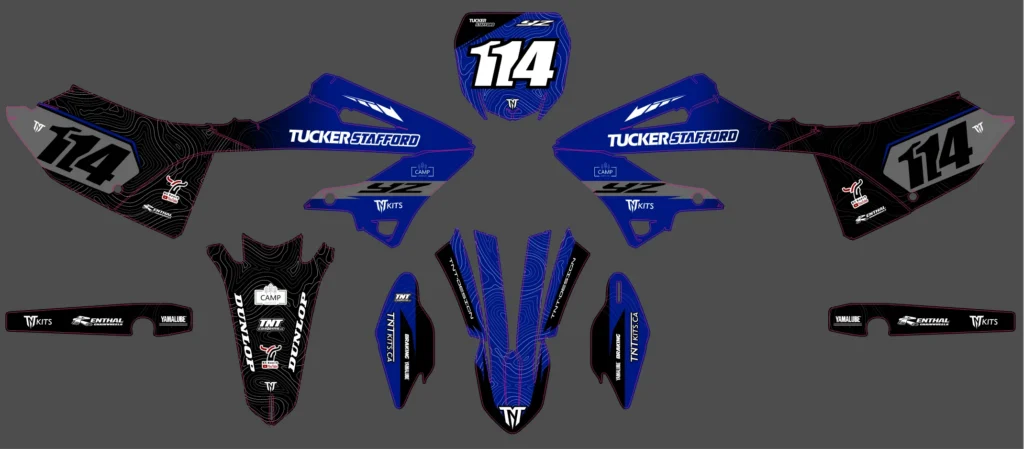 Okleina motocyklowa YAMAHA - YAM-354