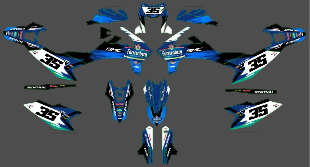 Okleina motocyklowa KTM - KTM-1139