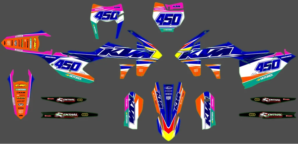 Okleina motocyklowa KTM - KTM-1043