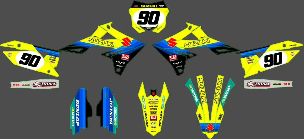 Okleina motocyklowa SUZUKI - SUZ-106