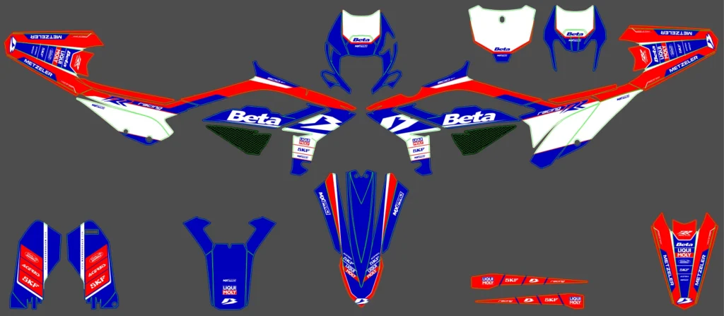 Okleina motocyklowa BETA - BETA-79