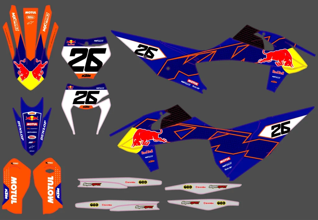 Okleina motocyklowa KTM - KTM-1087