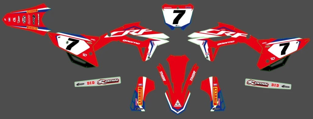 Okleina motocyklowa HONDA - HON-248