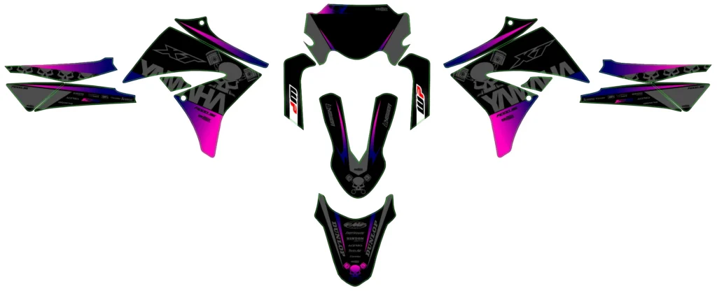 Okleina motocyklowa YAMAHA - YAM-358