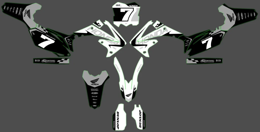 Okleina motocyklowa HONDA - HON-254