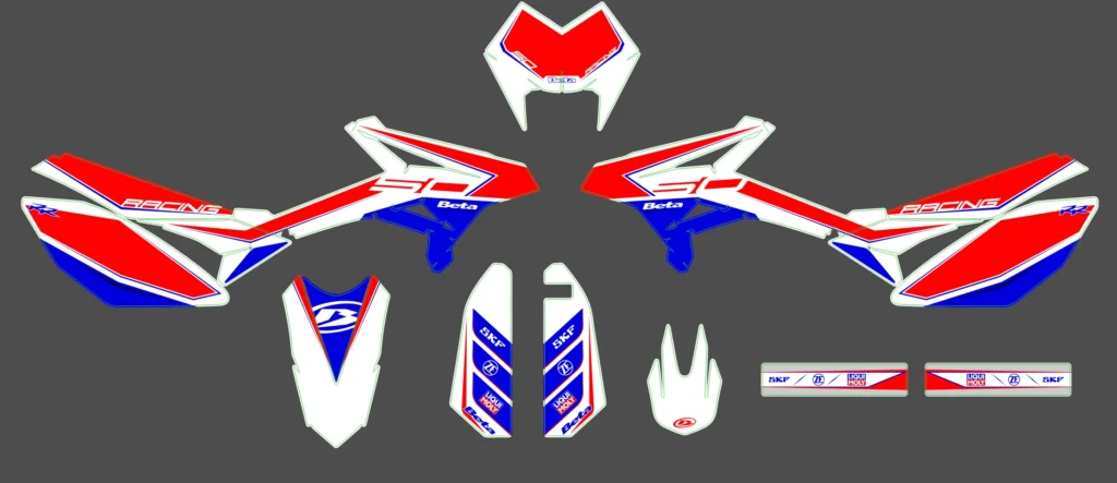 Okleina motocyklowa BETA - BETA-80