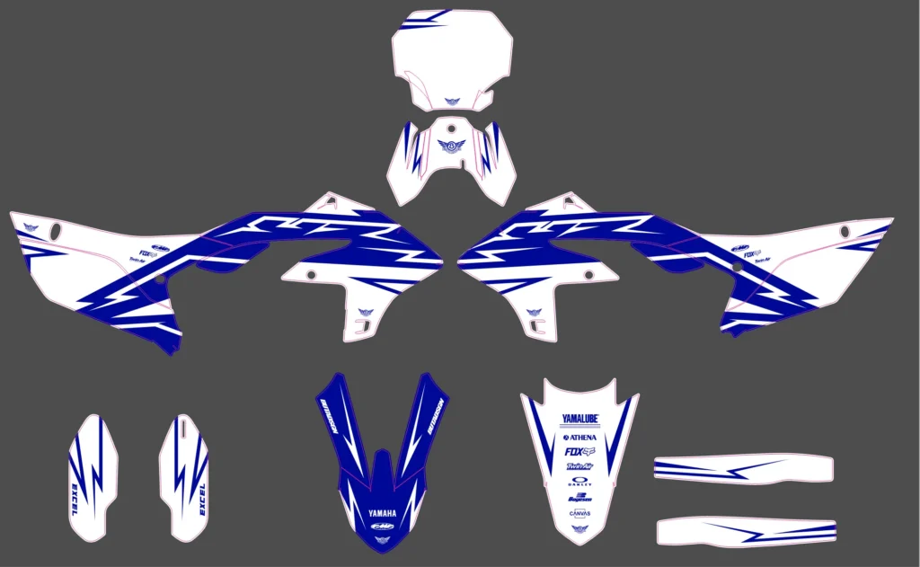 Okleina motocyklowa YAMAHA - YAM-362