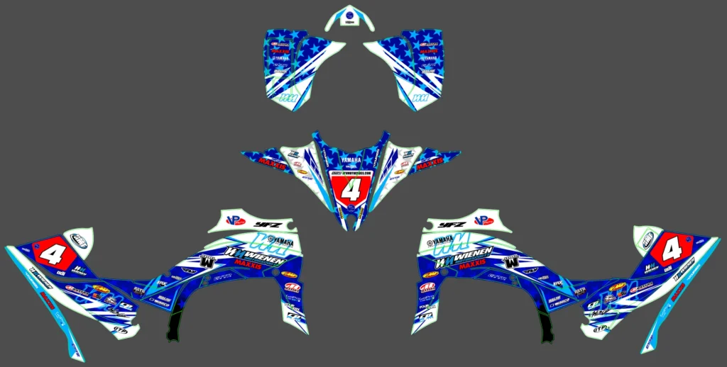 Okleina motocyklowa YAMAHA - YAM-363