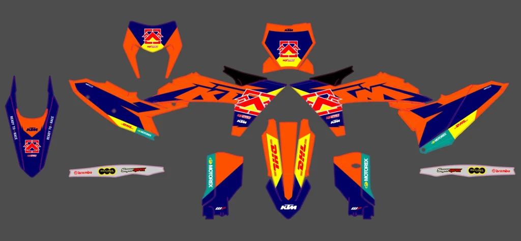 Okleina motocyklowa KTM - KTM-689