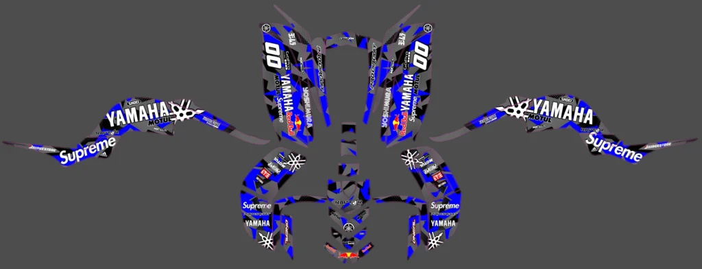 Okleina motocyklowa YAMAHA - YAM-366