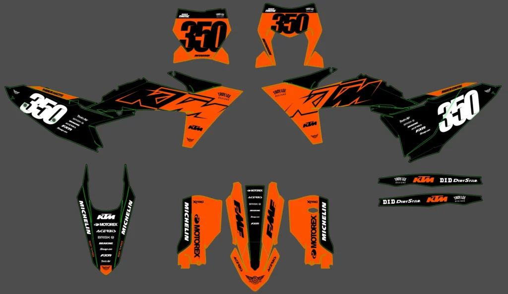 Okleina motocyklowa KTM - KTM-860