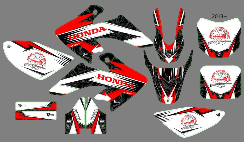 Okleina motocyklowa HONDA - HON-257