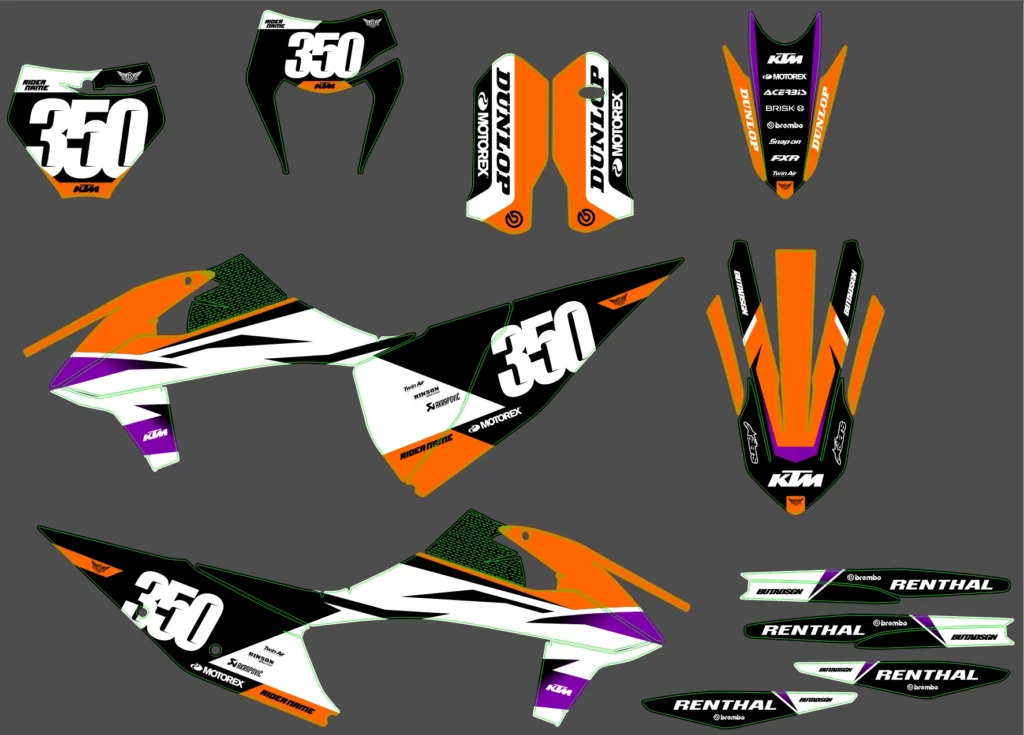 Okleina motocyklowa KTM - KTM-865