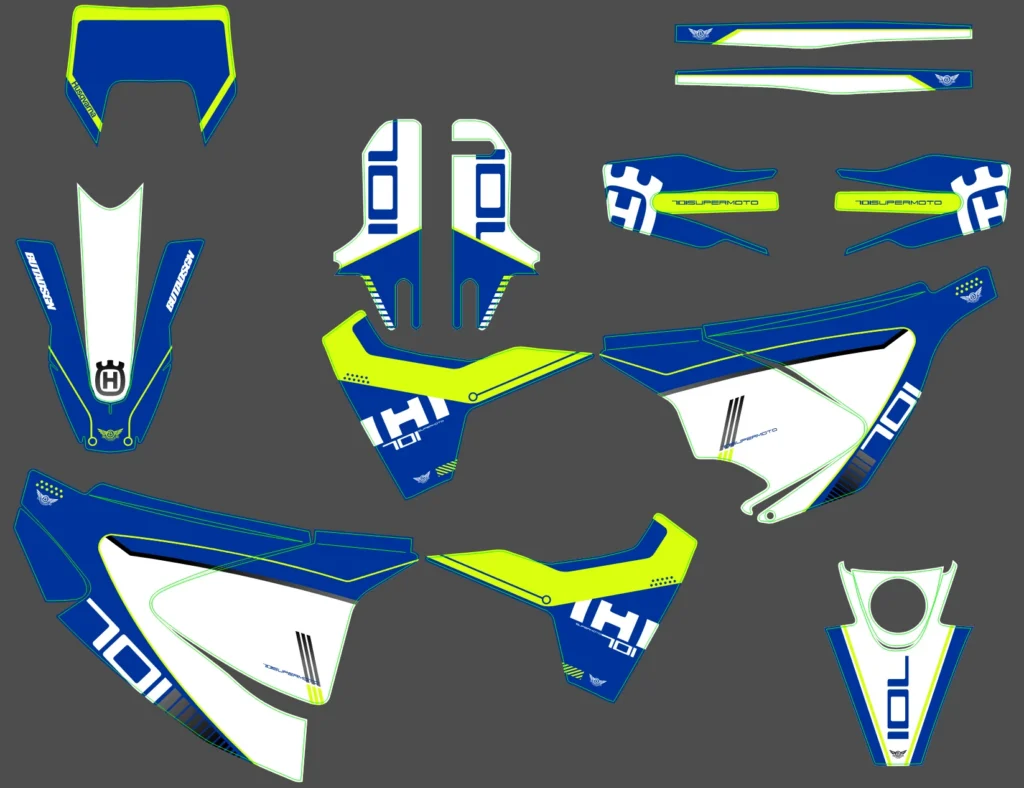 Okleina motocyklowa HUSQVARNA - HUSQ-285
