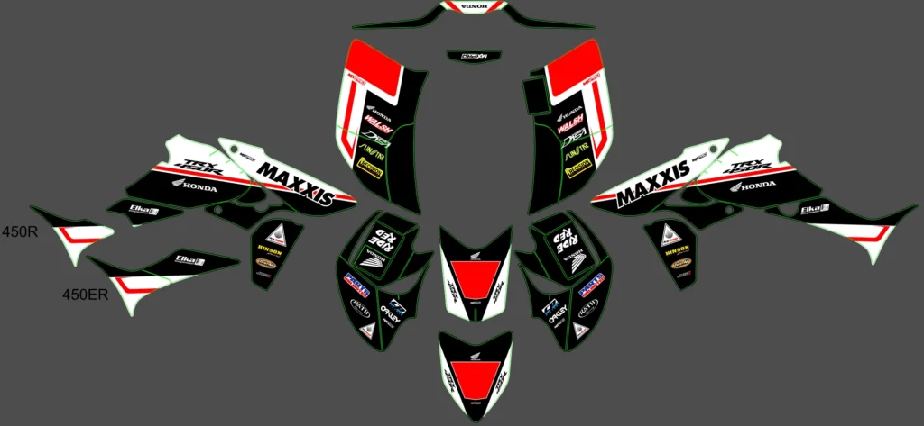 Okleina motocyklowa HONDA - HON-260