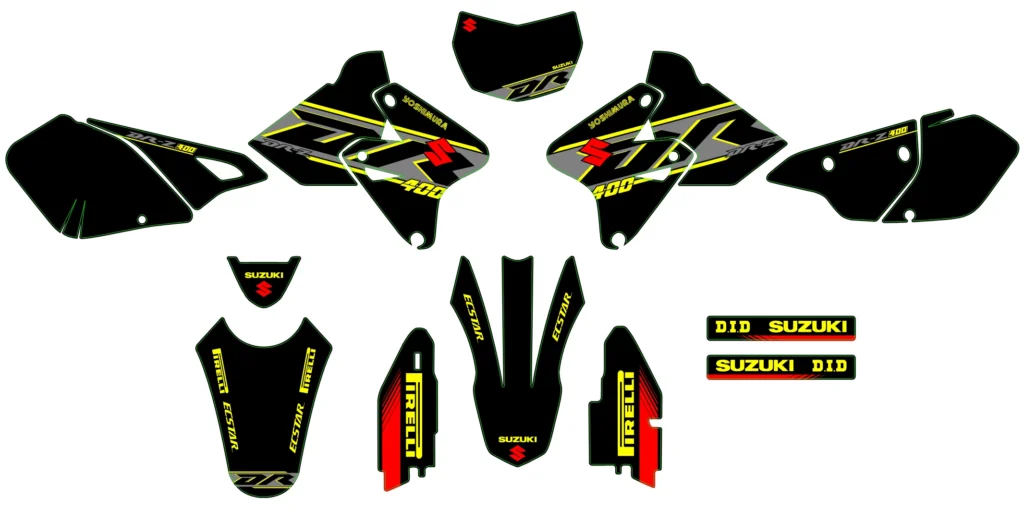 Okleina motocyklowa SUZUKI - SUZ-107