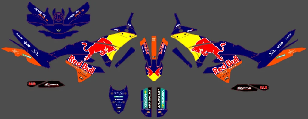 Okleina motocyklowa KTM - KTM-674