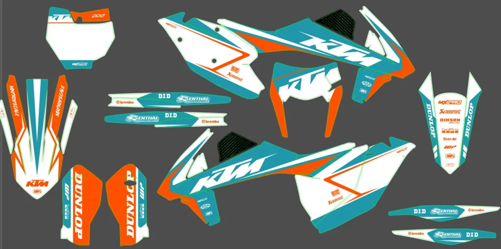 Okleina motocyklowa KTM - KTM-1020