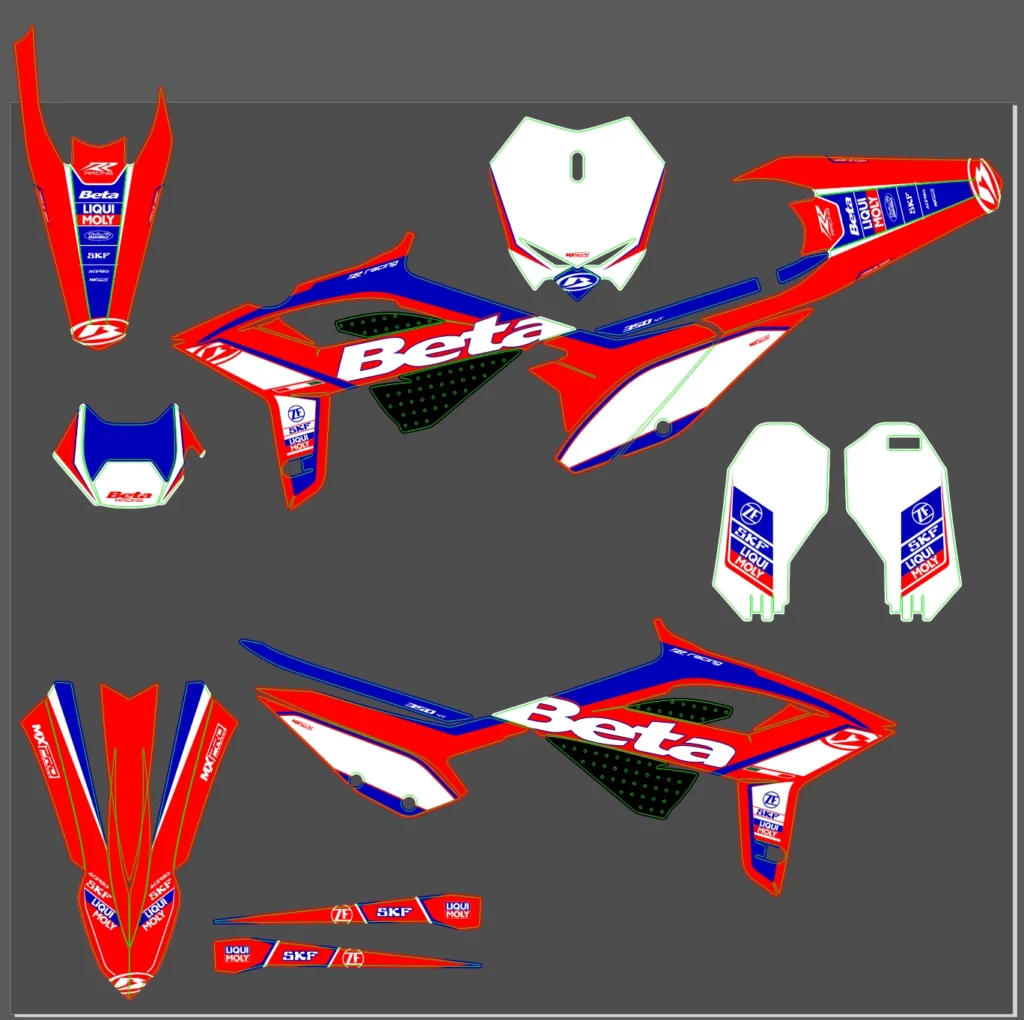 Okleina motocyklowa BETA - BETA-81