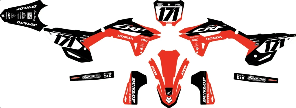 Okleina motocyklowa HONDA - HON-272