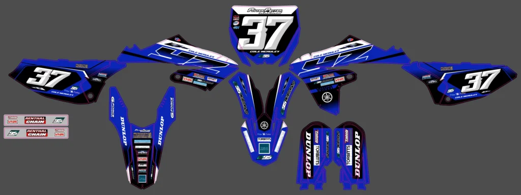 Okleina motocyklowa YAMAHA - YAM-393