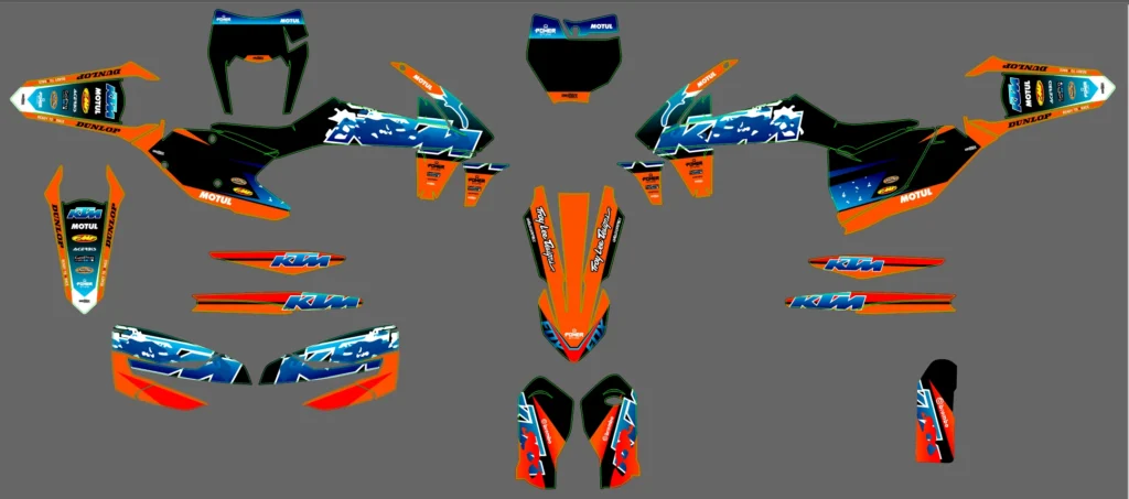 Okleina motocyklowa KTM - KTM-929