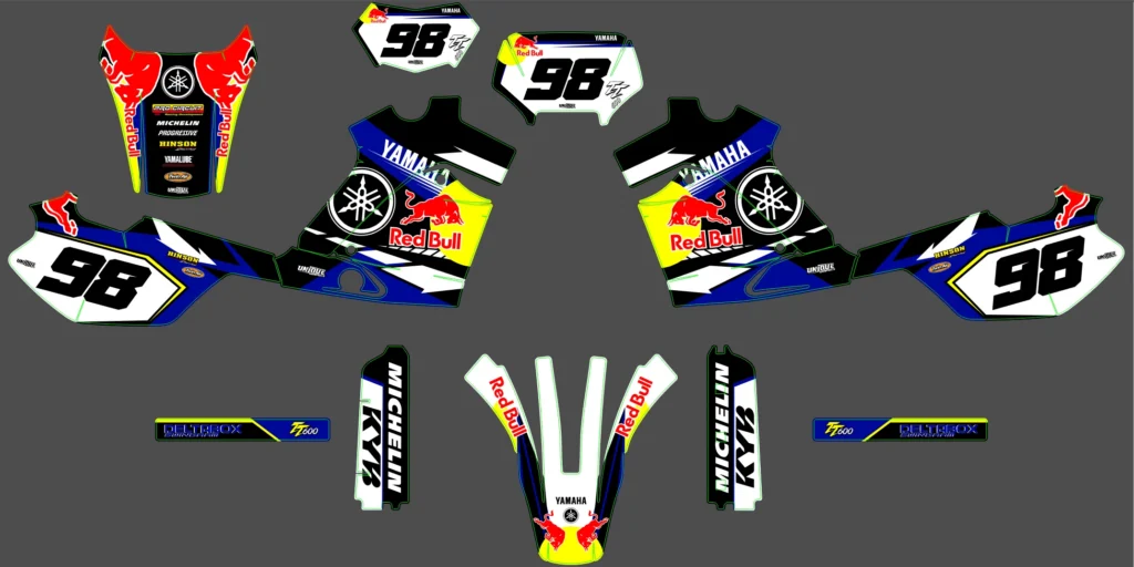 Okleina motocyklowa YAMAHA - YAM-402
