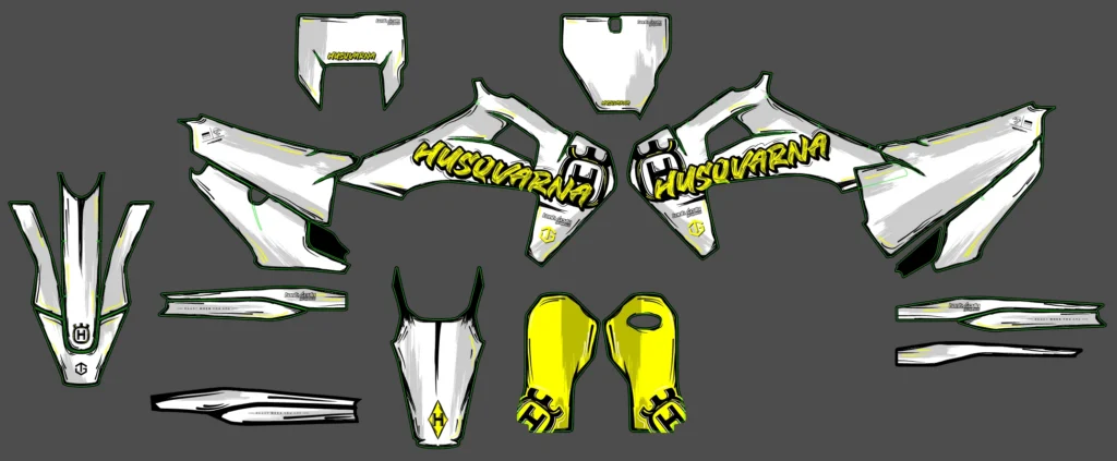 Okleina motocyklowa HUSQVARNA - HUSQ-299