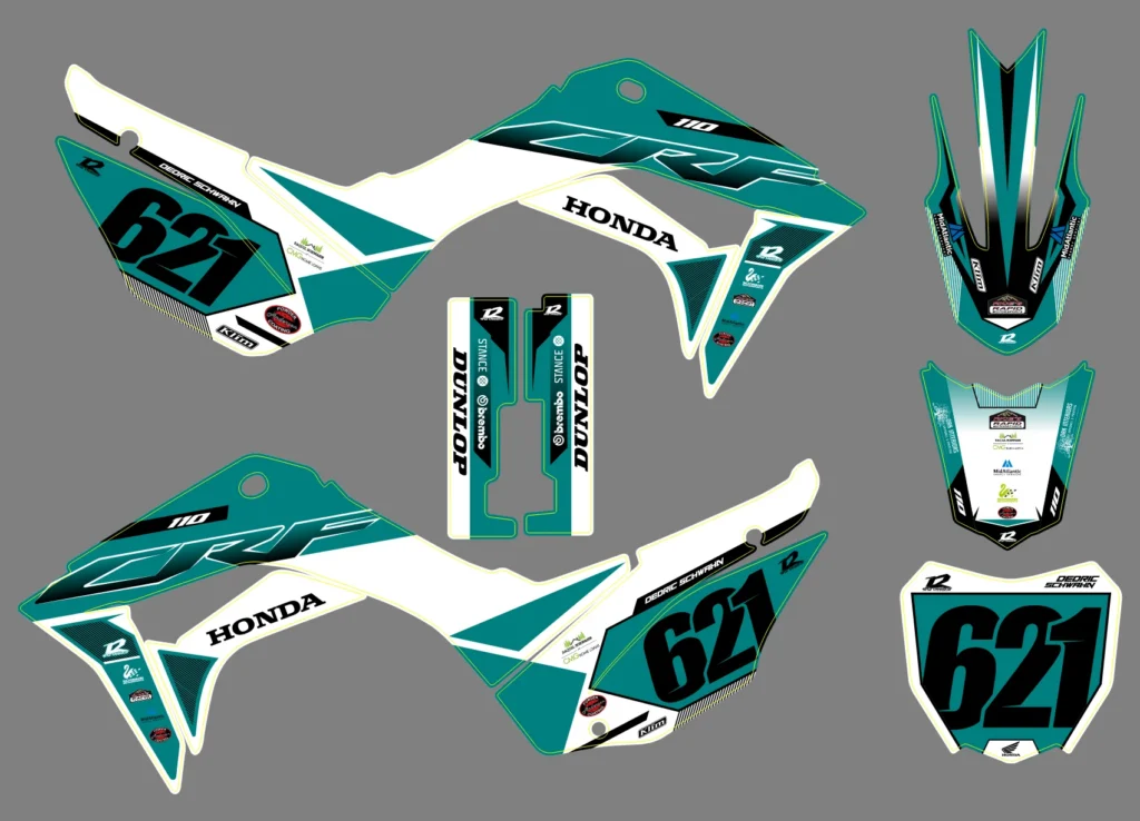 Okleina motocyklowa HONDA - HON-279