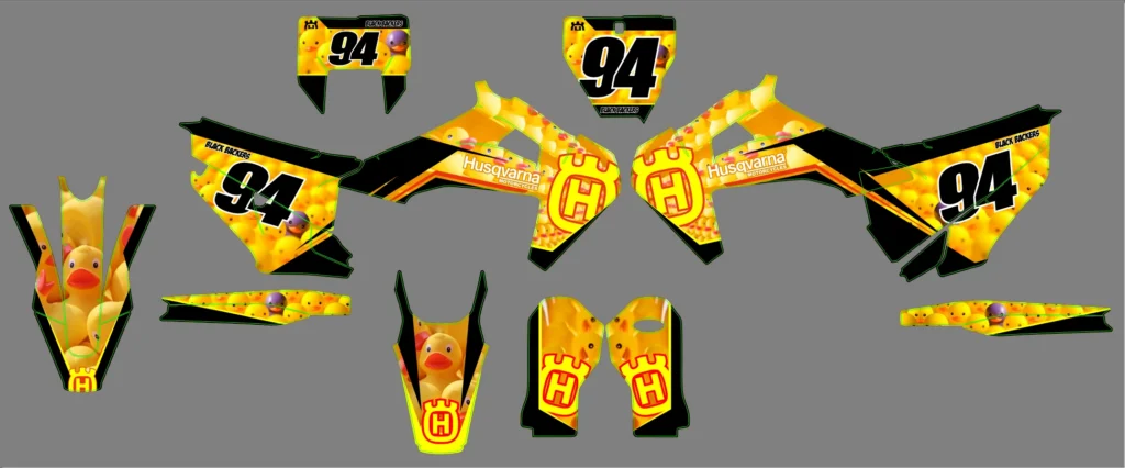 Okleina motocyklowa HUSQVARNA - HUSQ-300