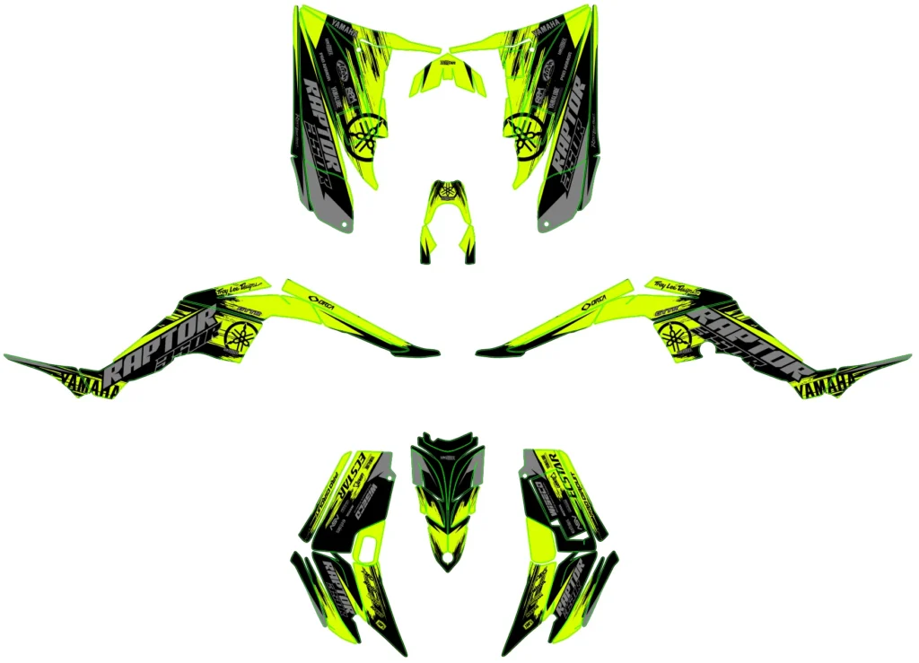 Okleina motocyklowa YAMAHA - YAM-406