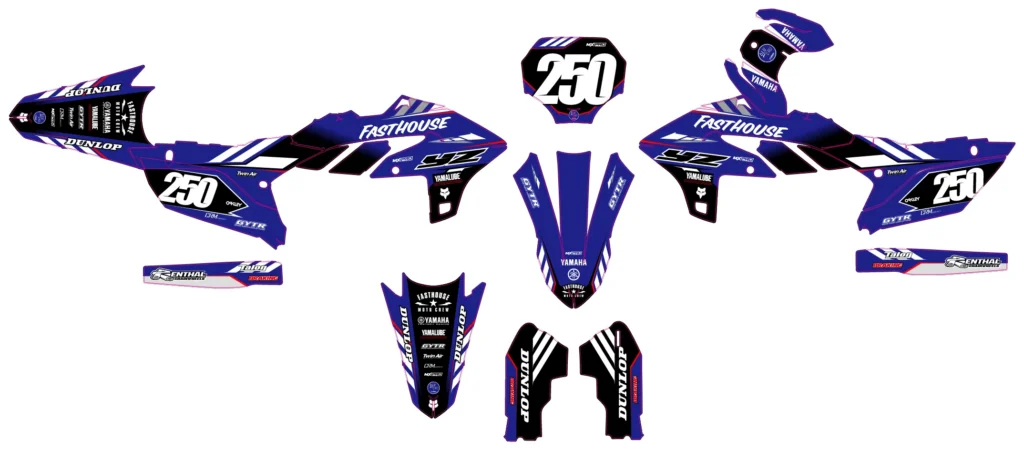Okleina motocyklowa YAMAHA - YAM-411