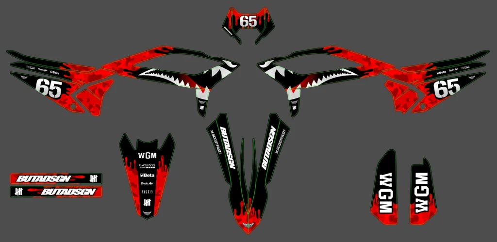 Okleina motocyklowa BETA - BETA-82