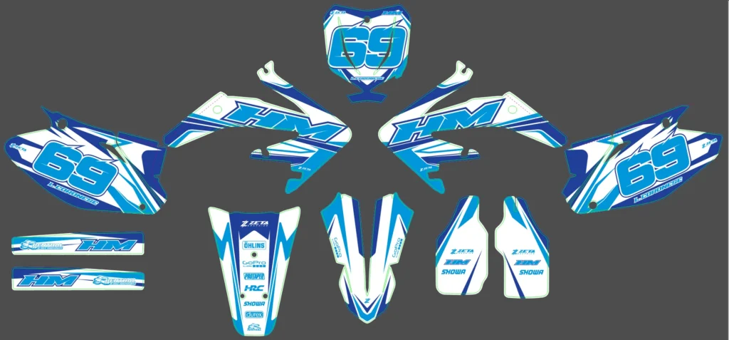 Okleina motocyklowa HONDA - HON-283