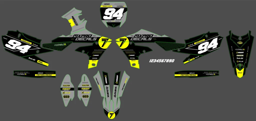 Okleina motocyklowa YAMAHA - YAM-423