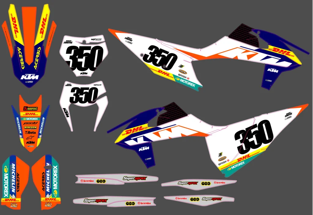 Okleina motocyklowa KTM - KTM-1042