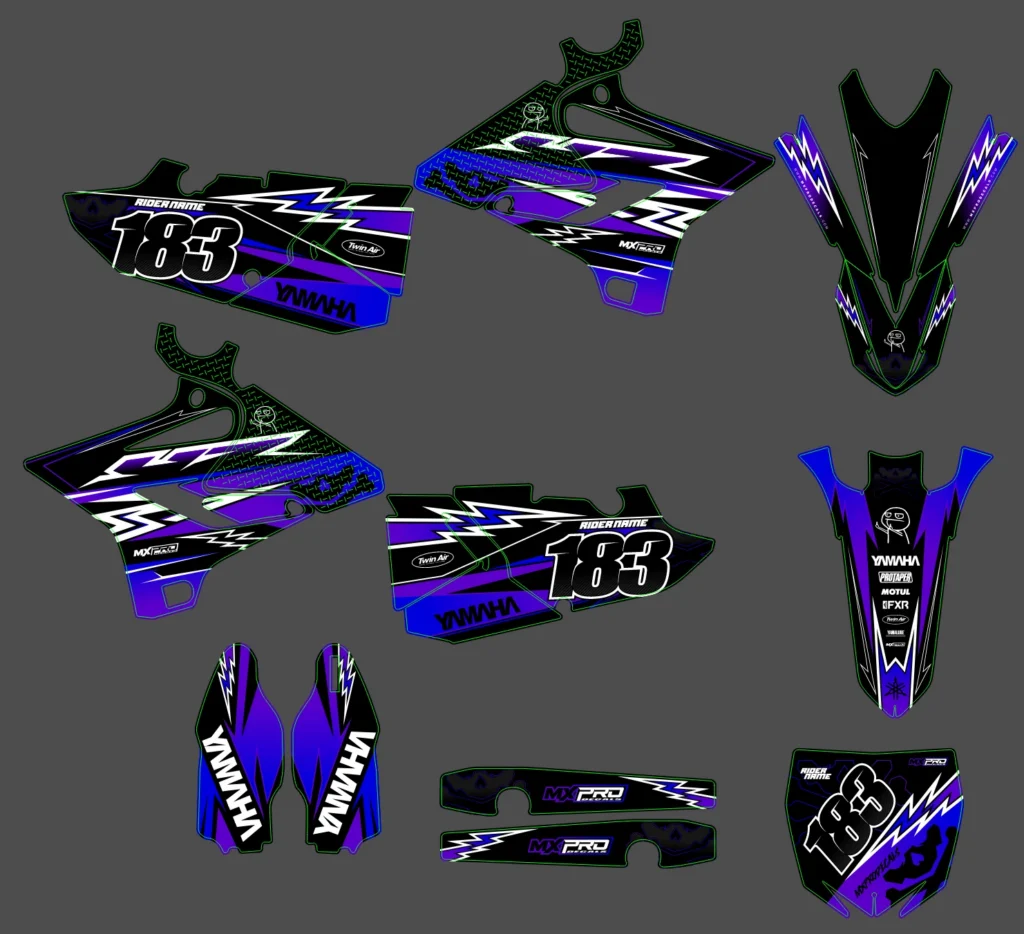 Okleina motocyklowa YAMAHA - YAM-427