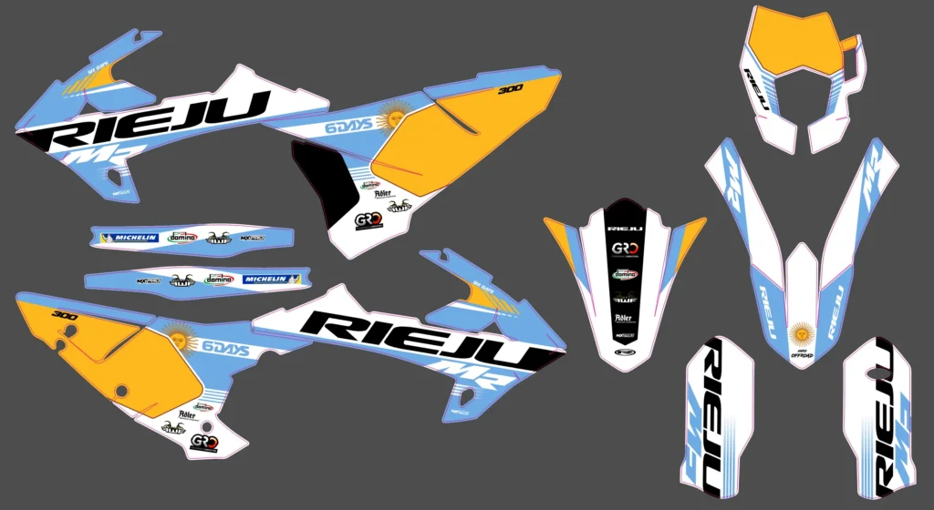 Okleina motocyklowa RIEJU - RIEJ-12