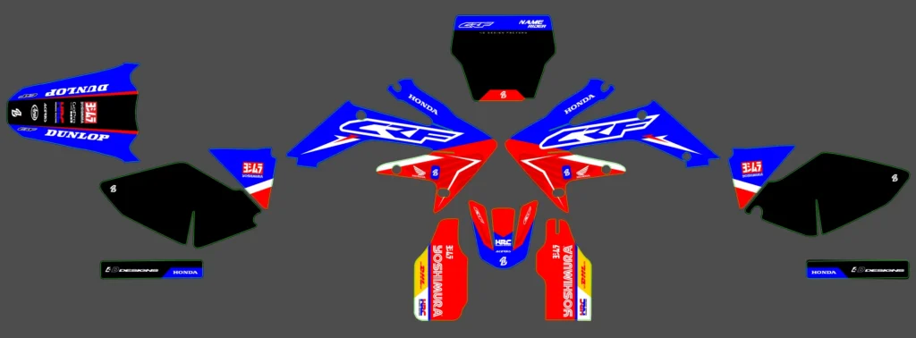 Okleina motocyklowa HONDA - HON-287