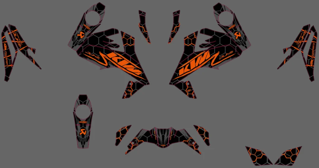 Okleina motocyklowa KTM - KTM-918
