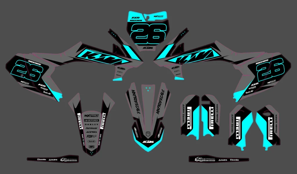 Okleina motocyklowa KTM - KTM-953