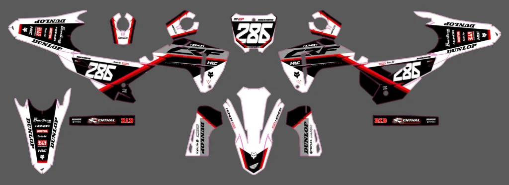 Okleina motocyklowa HONDA - HON-289
