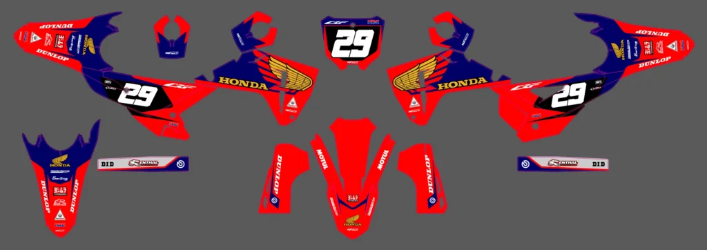 Okleina motocyklowa HONDA - HON-291