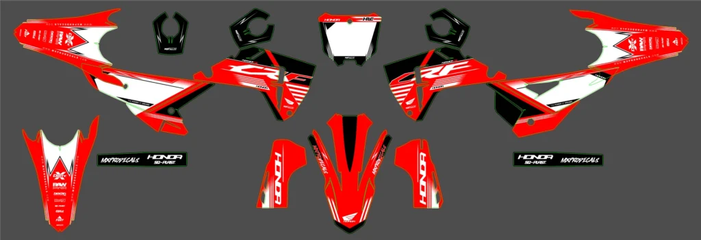 Okleina motocyklowa HONDA - HON-298